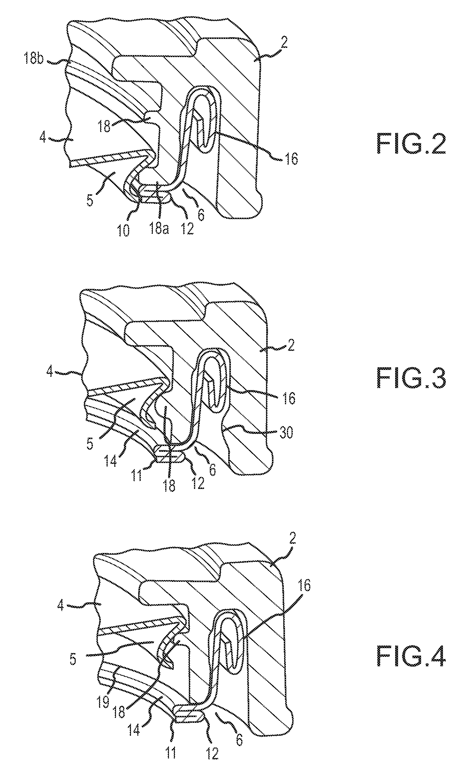 End closure with full panel opening