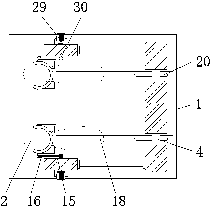 Anti-falling sitting and standing dual-purpose leg traction rehabilitation equipment for orthopaedic treatment