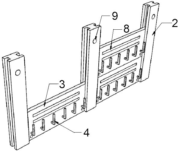 Anchor cable-reinforced soil combined retaining member and construction method thereof