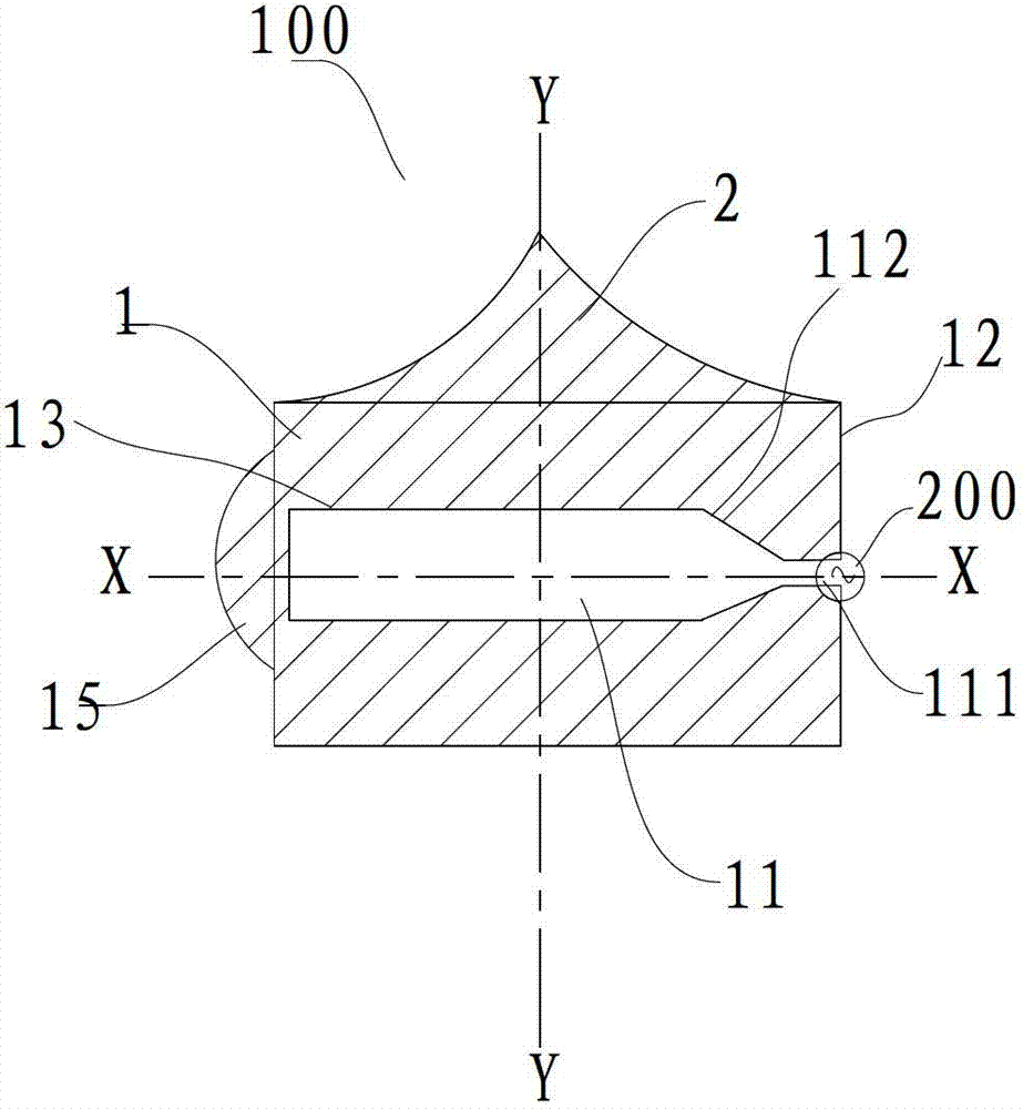 Broadband high gain antenna with bionic form and antenna module with the same