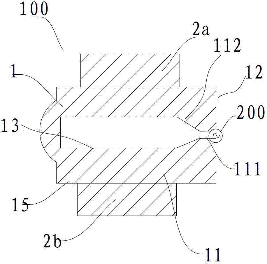 Broadband high gain antenna with bionic form and antenna module with the same