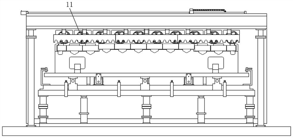 A suspension electromagnet static performance testing platform and test bench