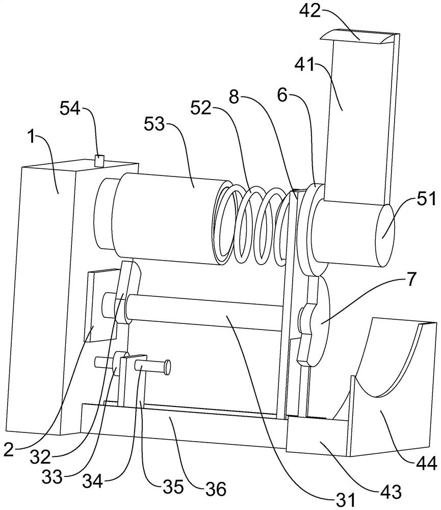 Working method of a brick throwing device capable of automatically pushing and throwing bricks