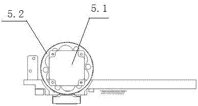 Automatic arrow belt threading mechanism