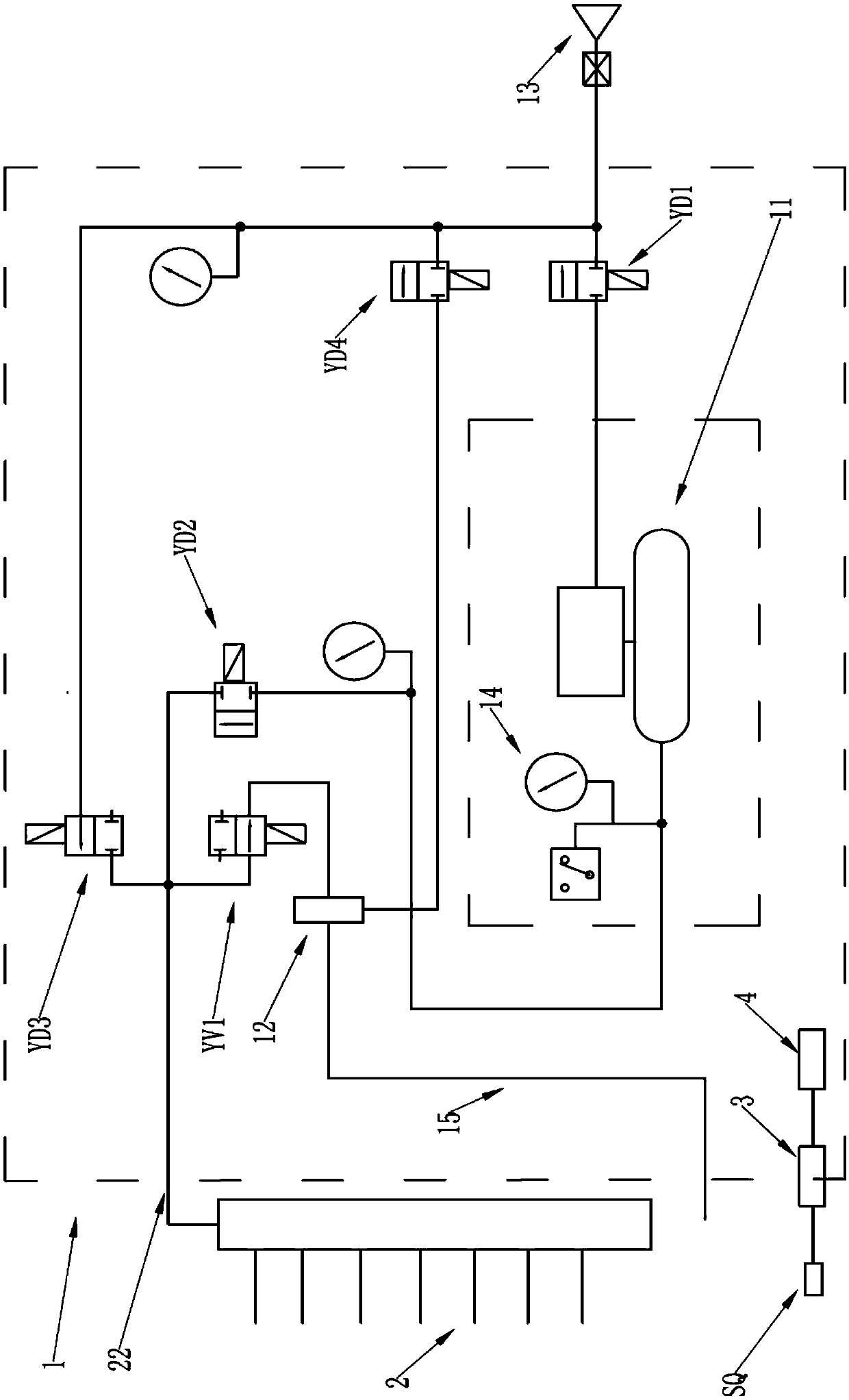 A suction and exhaust system for molds used in ceramic tile pressing