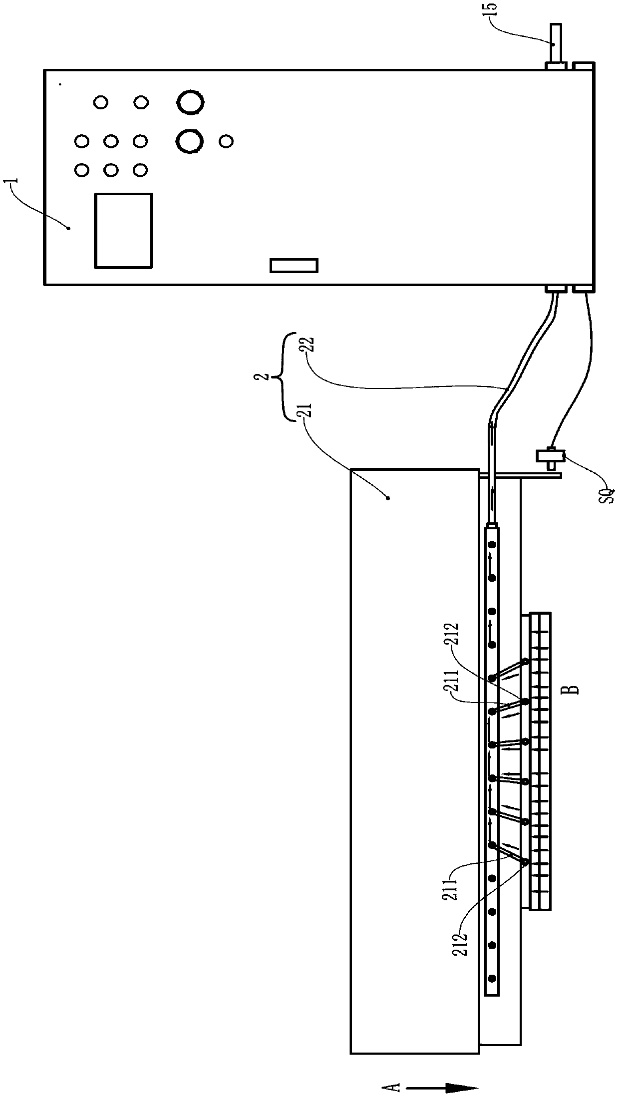 A suction and exhaust system for molds used in ceramic tile pressing