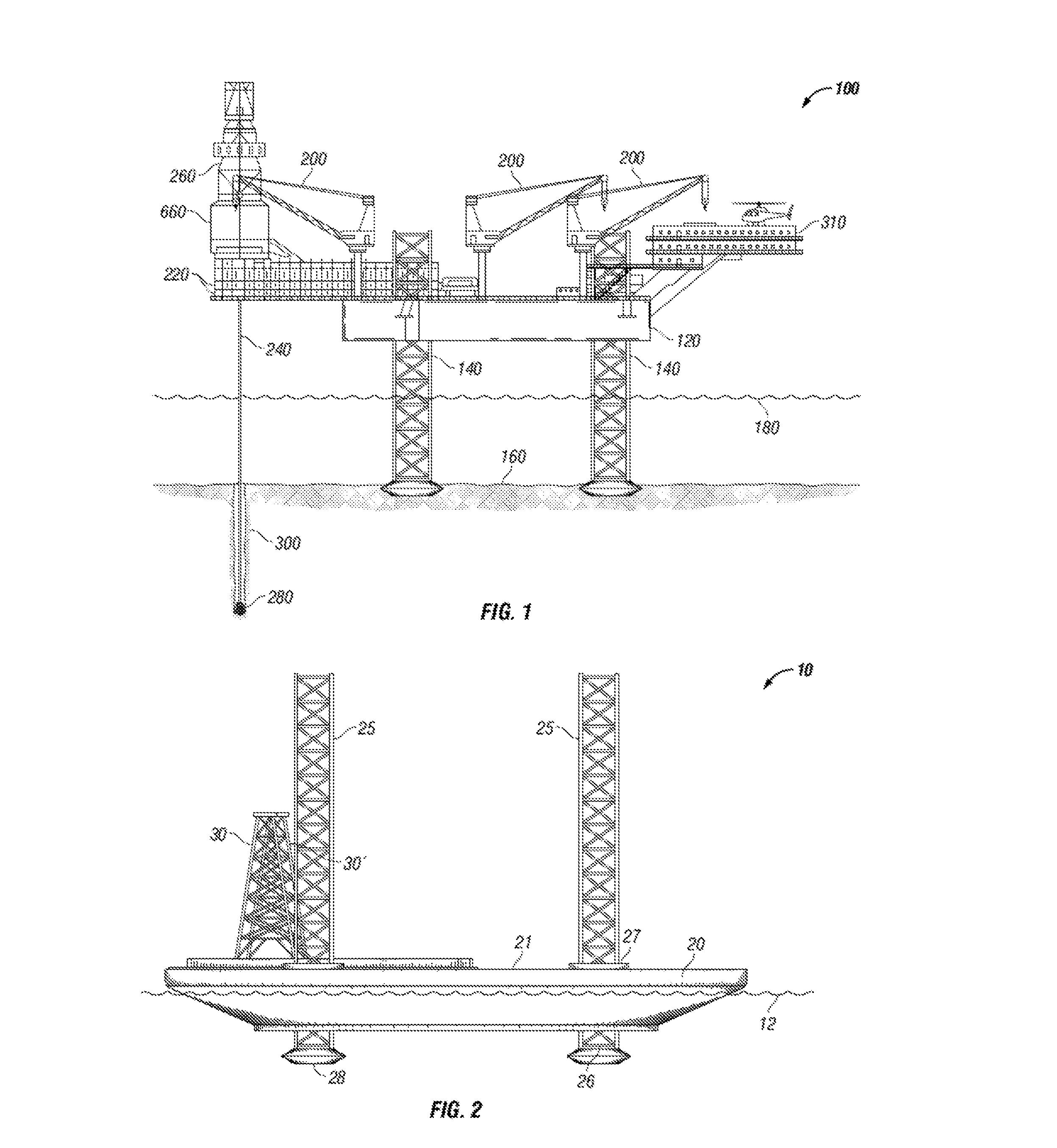 Dual-derrick ice-worthy jack-up drilling unit