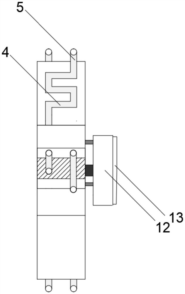 A rotary power generation device based on water droplet impact friction