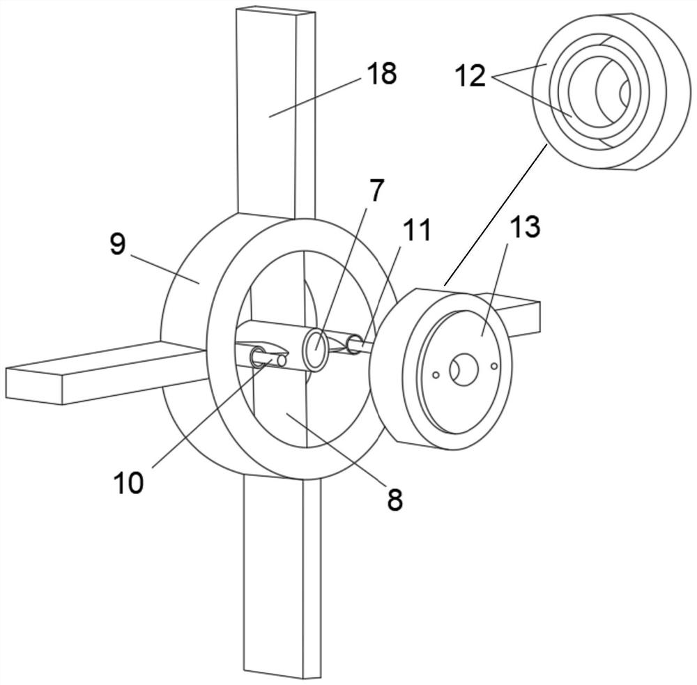 A rotary power generation device based on water droplet impact friction