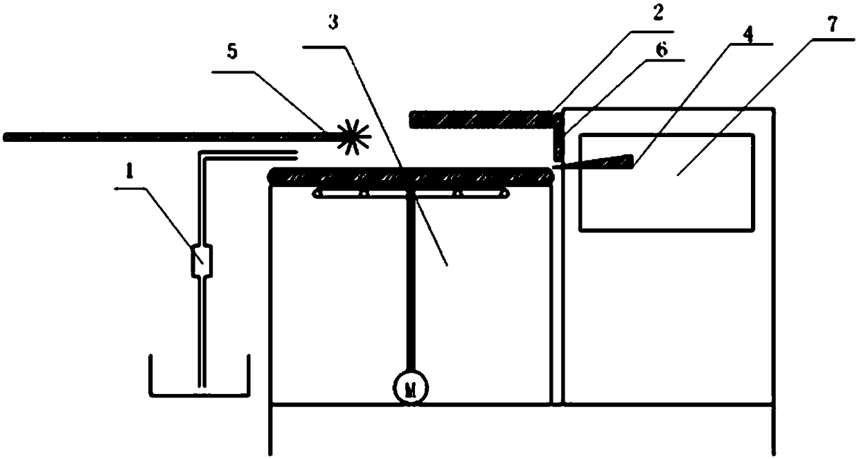 Numerical control machine of imitation handmade pancakes