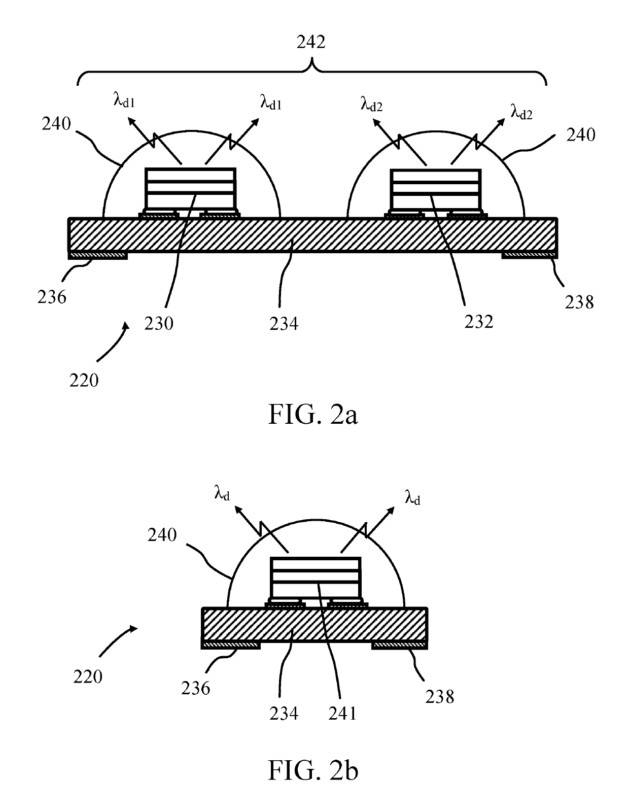 Full spectrum white light emitting devices