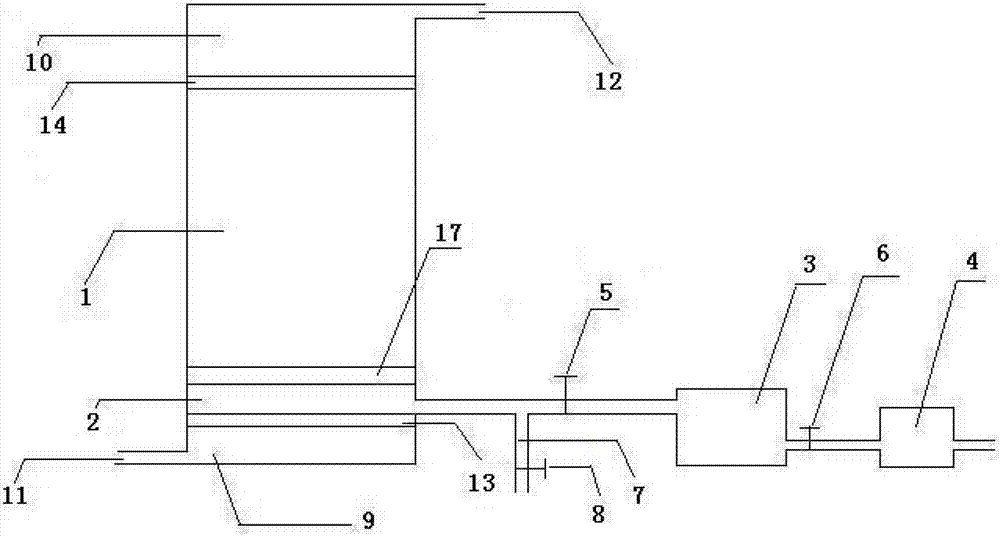 Device for regenerating spherical hydroxyapatite for defluorination