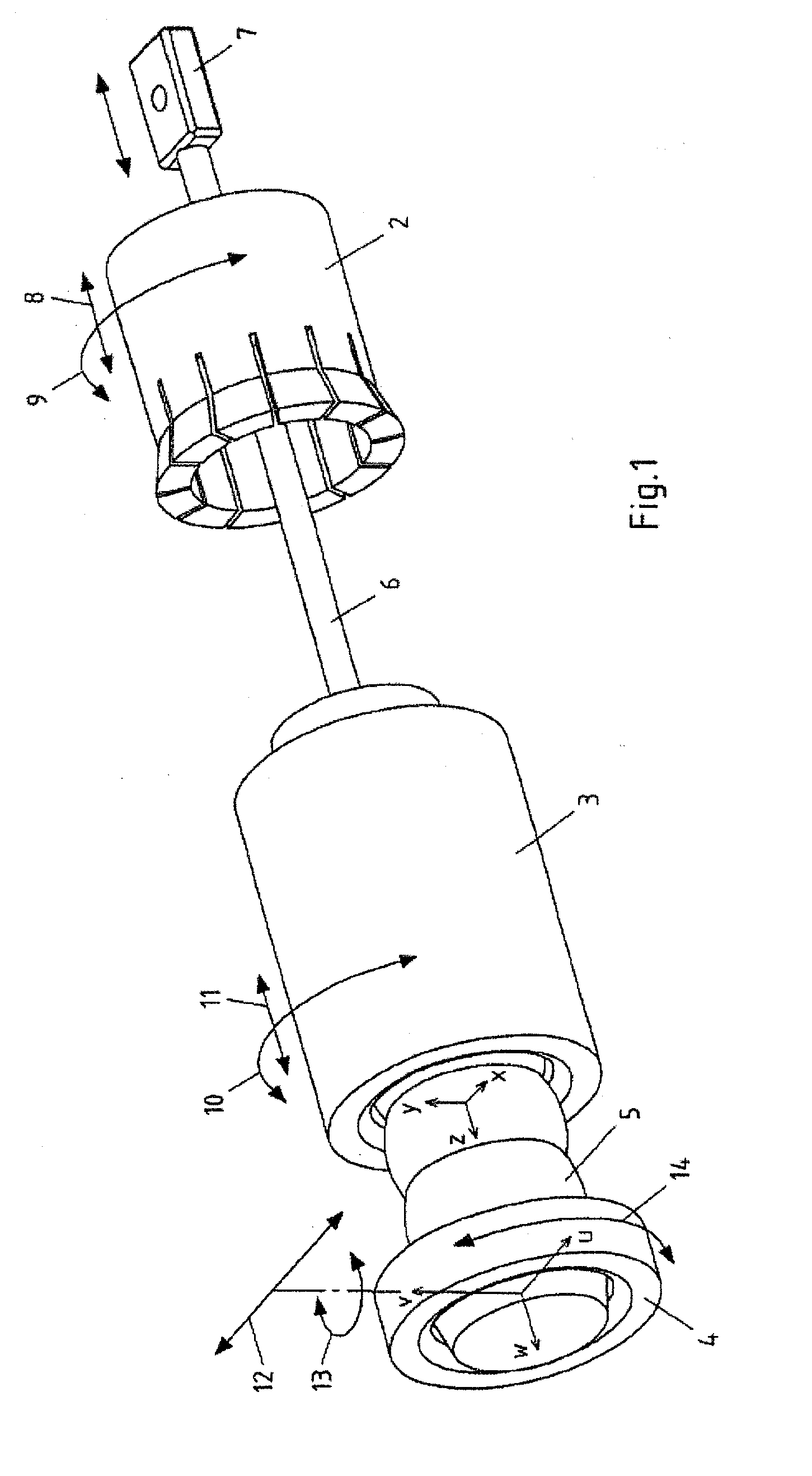 Device for the Free Forming and Bending of Longitudinal Profiles, Particularly Pipes, and a Combined Device for Free Forming and Bending As Well As Draw-Bending Longitudinal Profiles, Particularly Pipes