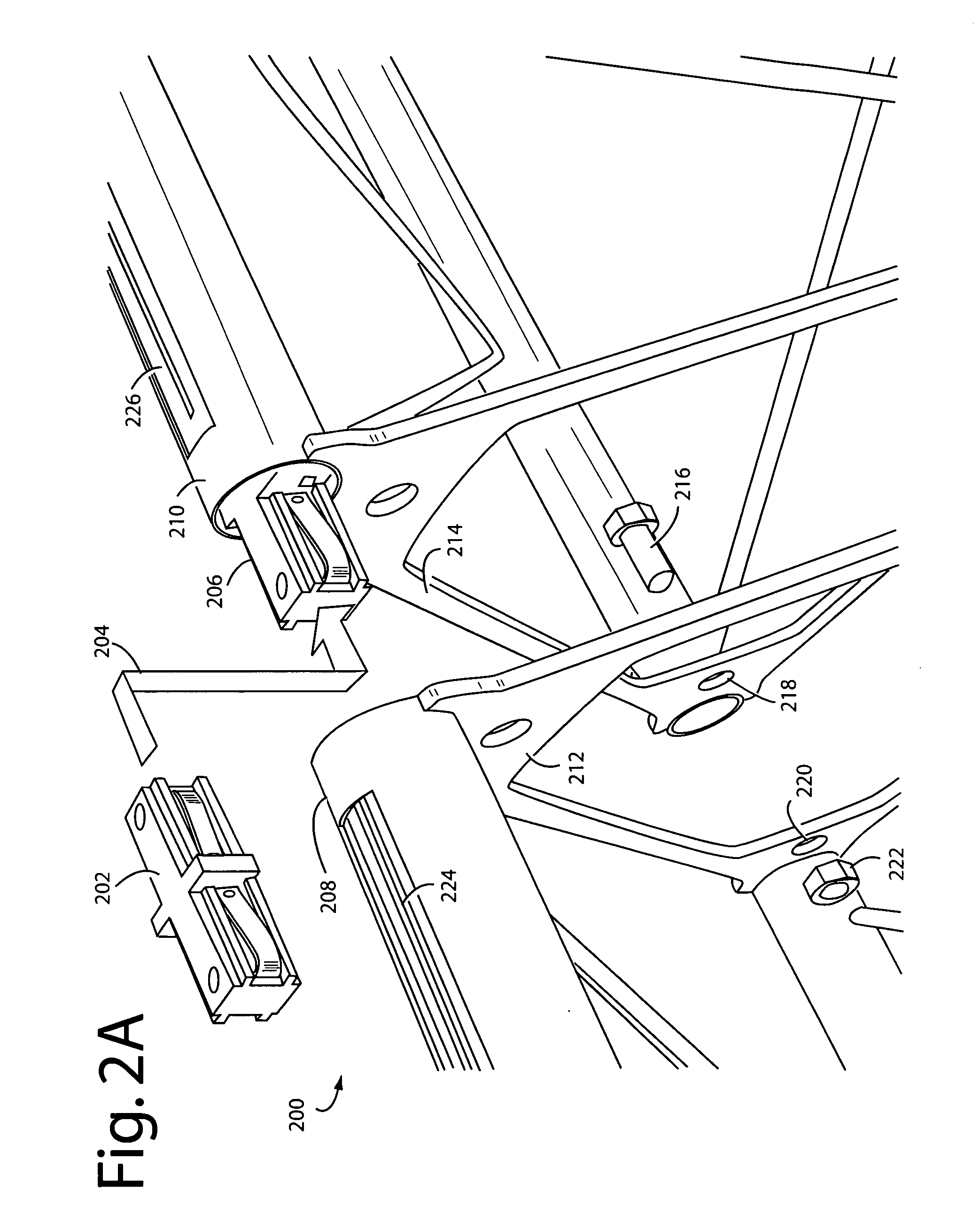 Truss with lighting truck