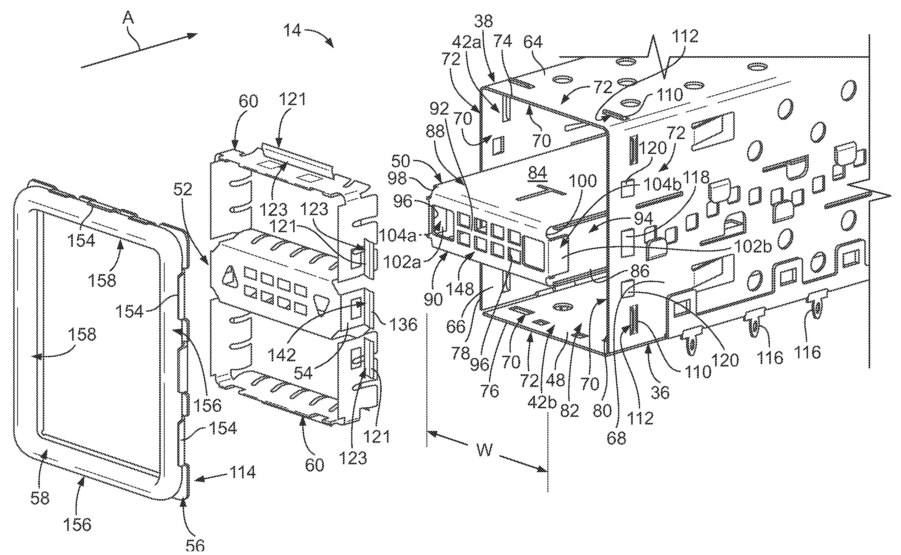 Electrical connector assembly with EMI cover