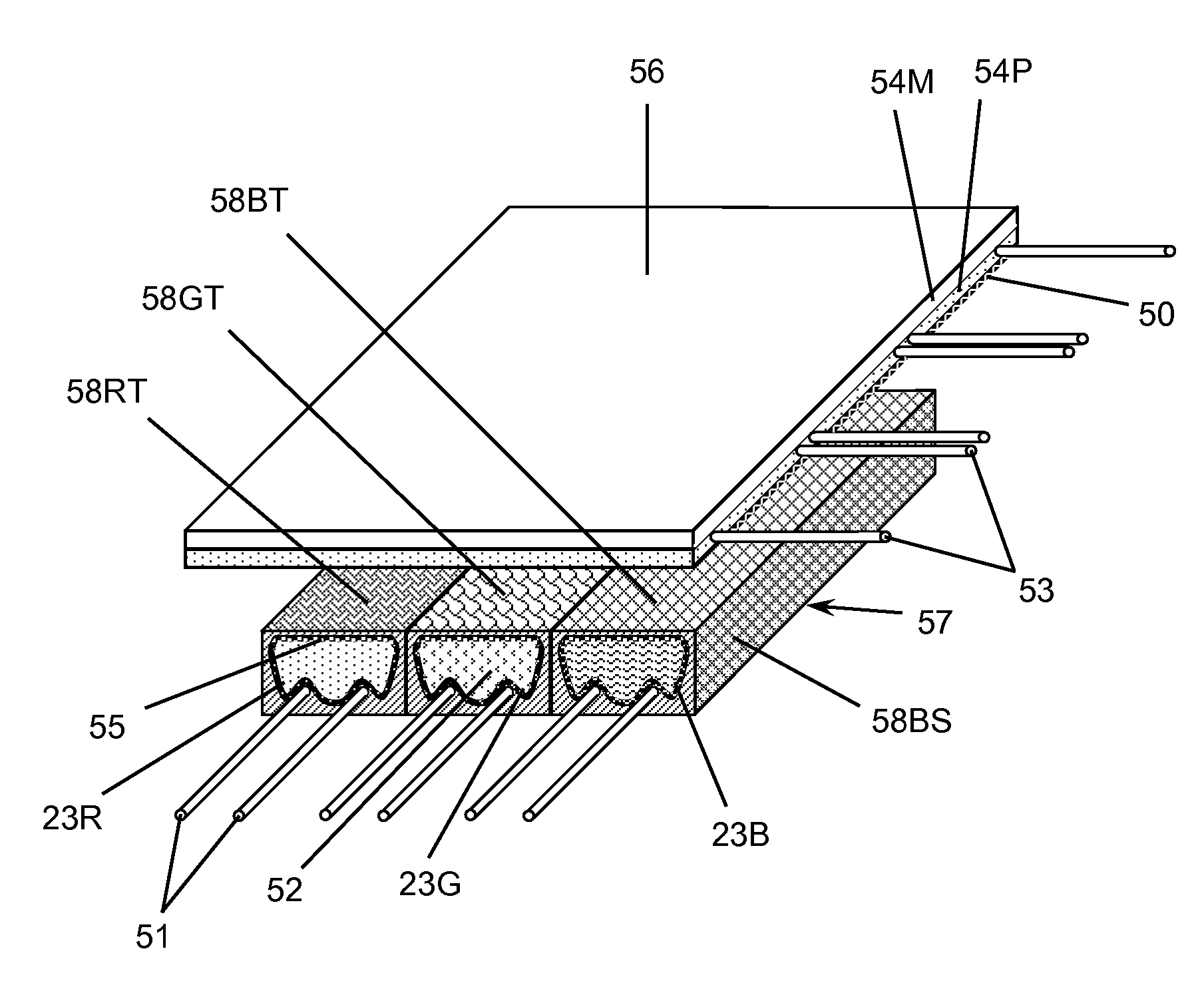 Tubular plasma display