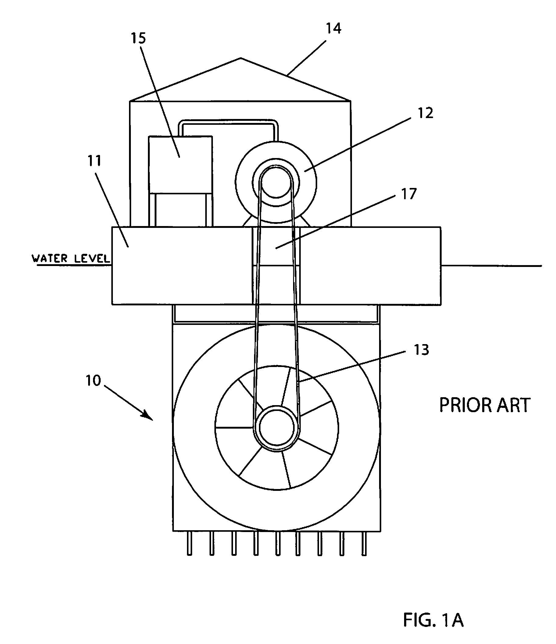 Integrated hydroelectric power-generating system and energy storage device