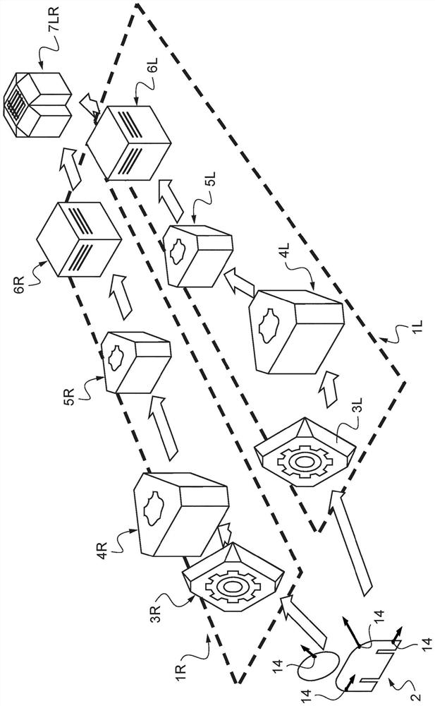 System for simulating decision-making process in brain of mammal with respect to visually observed movement of body