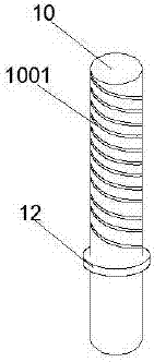 Height adjusting device of hay mower