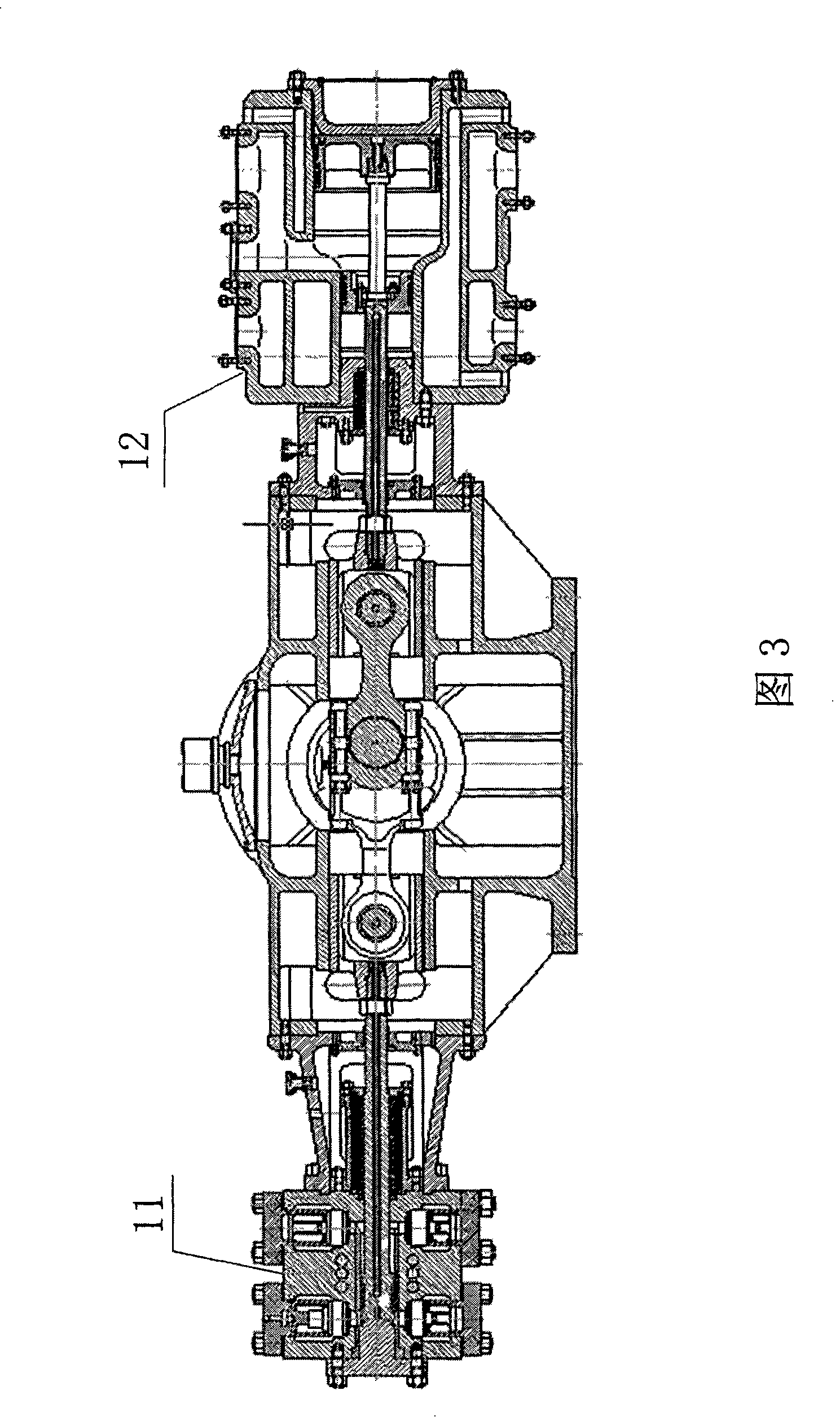 Method for CNG gas-adding station realizing arbitrary variable intake pressure