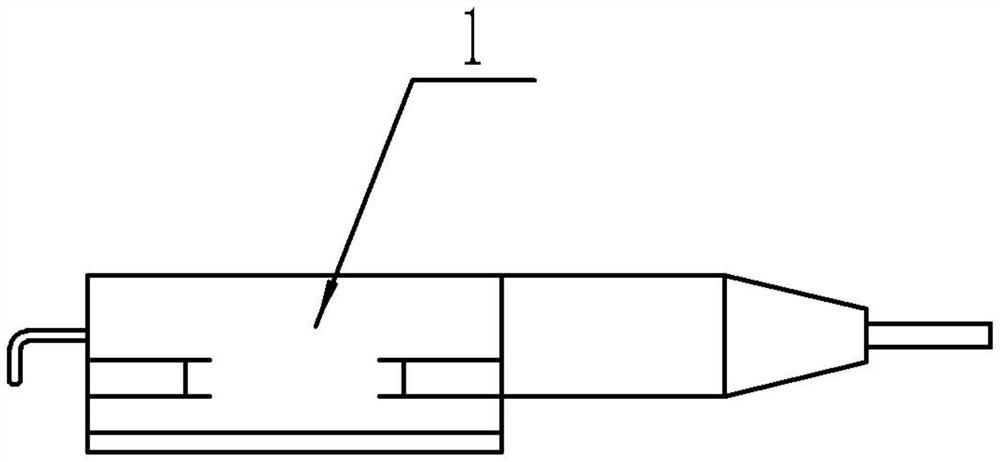 Miniaturized high-reliability external modulation light source packaging structure and packaging method