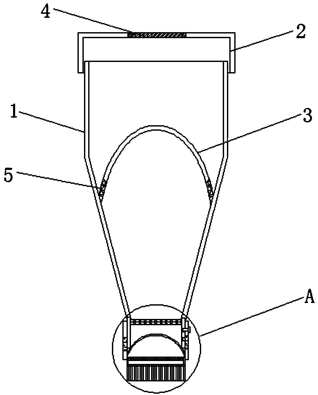 Preparation method for frosted glass