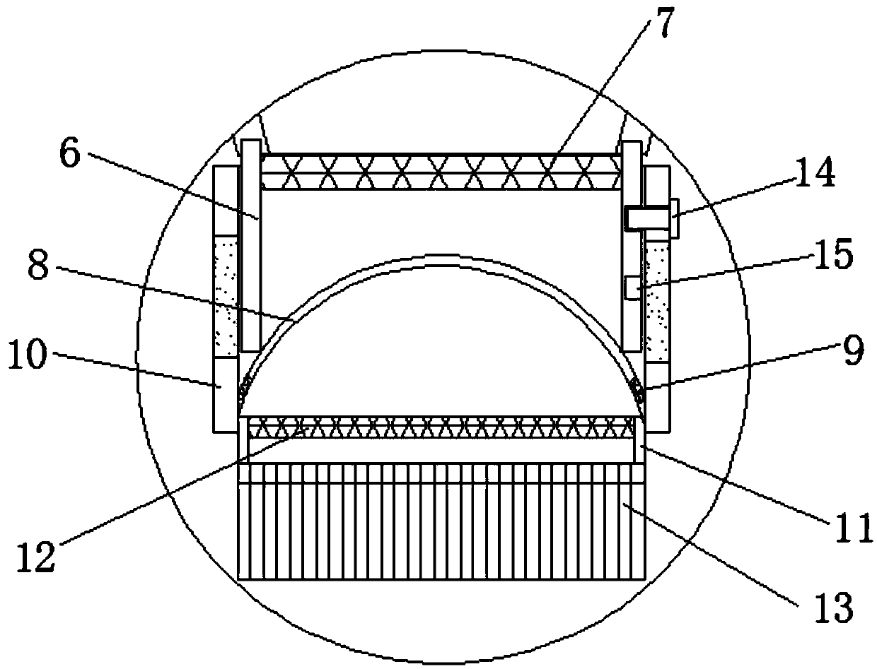 Preparation method for frosted glass