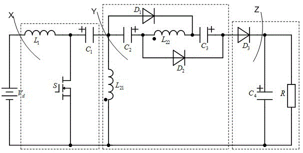 A single-phase high-gain boost converter