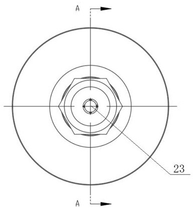 Anchor rod sealing structure, anchor rod and anchor rod injection molding method