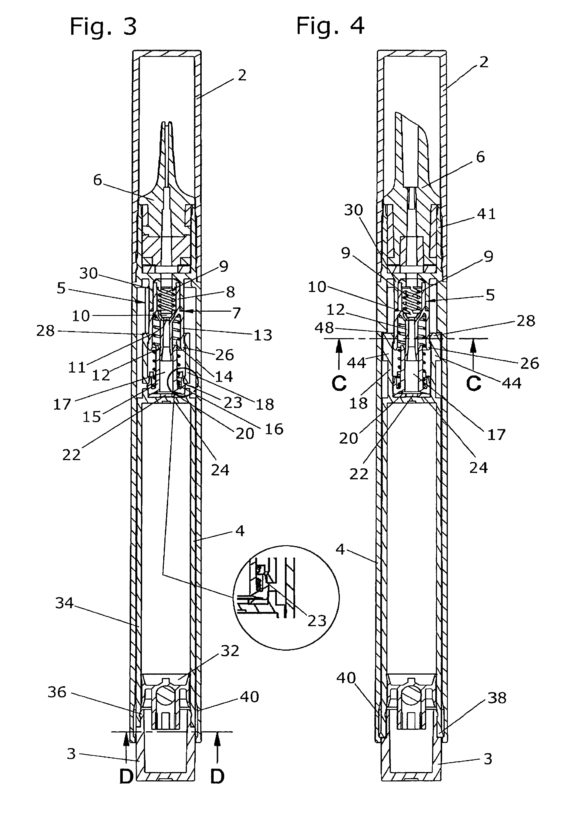 Metering Dispenser for Discharging An In Particular Pasty or Viscous Material, Such As Cosmetic Creams, Adhesives and the Like