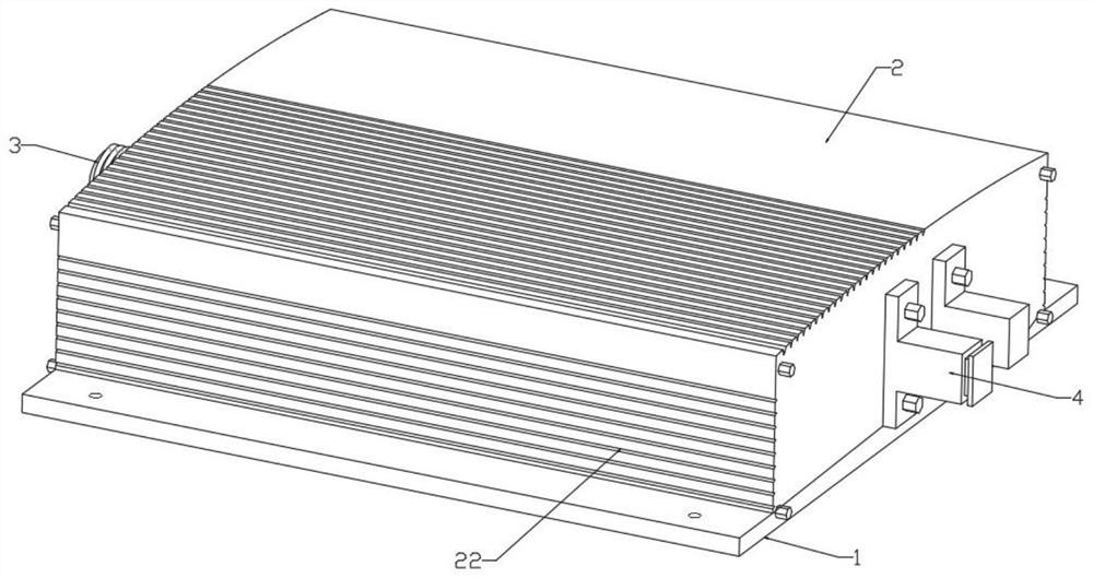 Miniaturized efficient heat dissipation wavelength division multiplexer