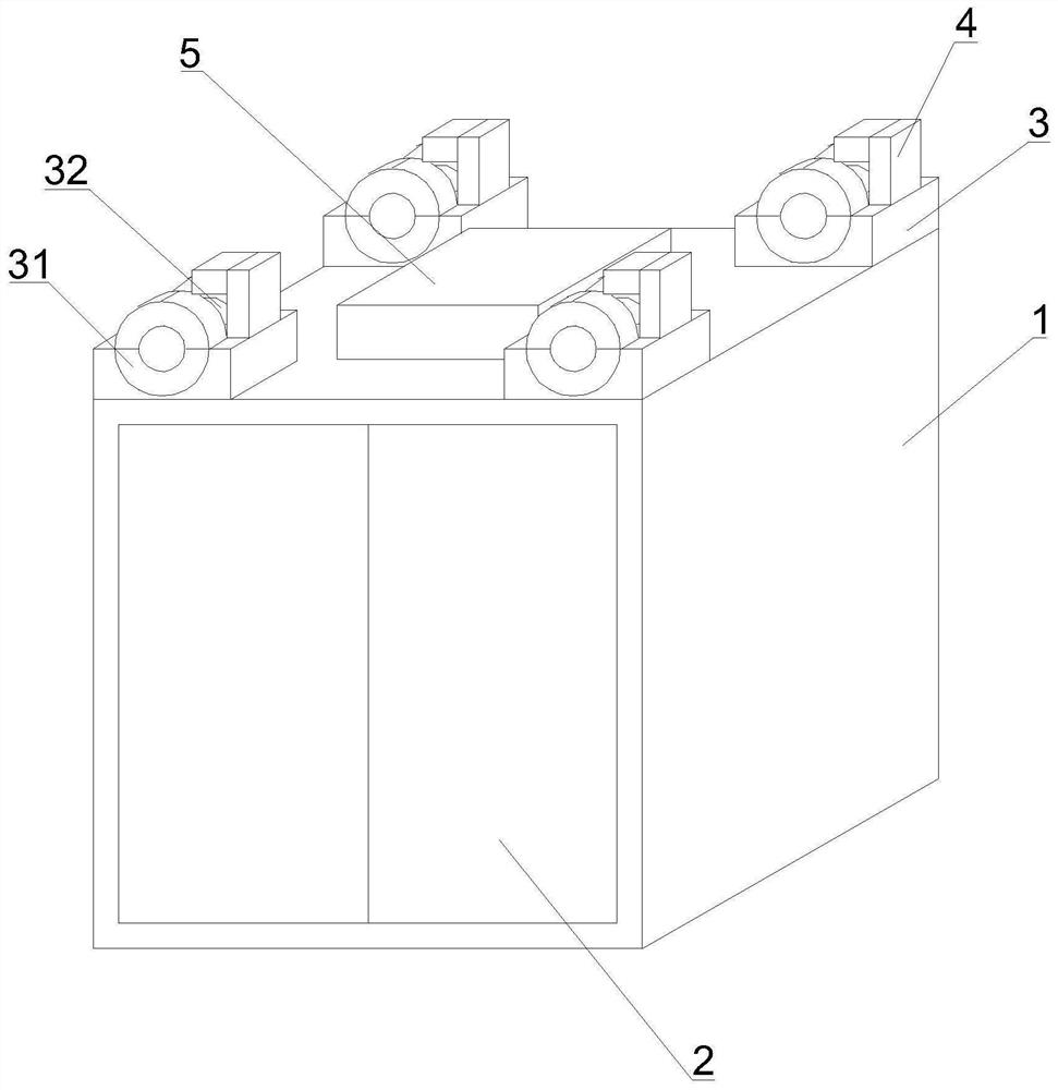 Bidirectional safety tongs for elevator and elevator device