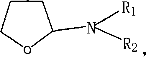 Application of asymmetric structure regulator containing nitrogen and oxygen heteroatoms