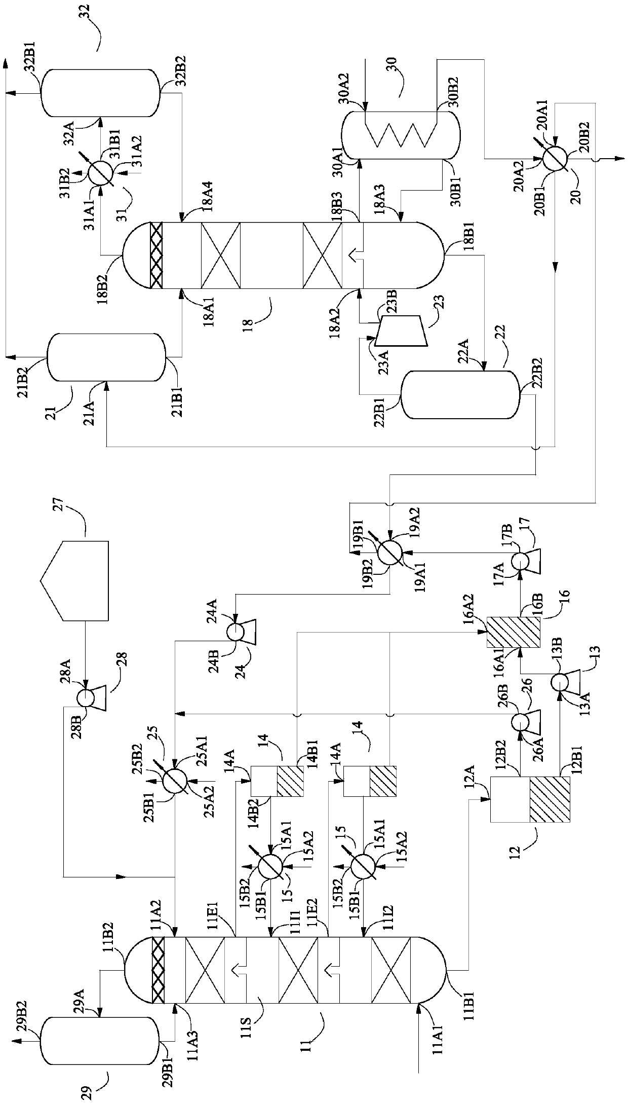 Carbon dioxide (CO2) capturing system applicable for phase change absorbent