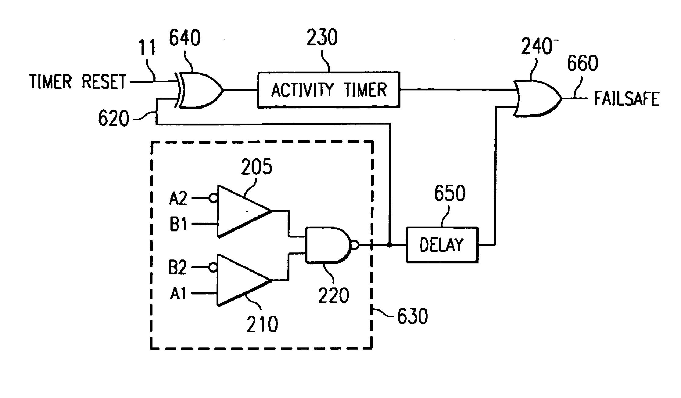 Active failsafe detection for differential receiver circuits