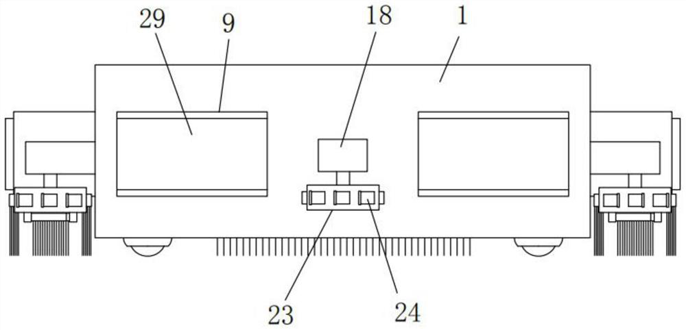 Small intelligent sweeping robot with protection function