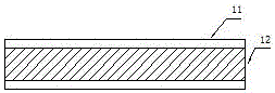 Novel wall composite material and production method