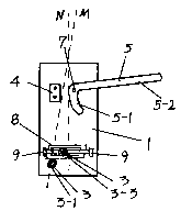 Escape system capable of gliding in deceleration