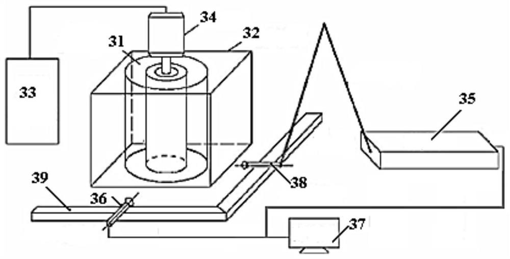 A Taylor-Couette experimental setup for solid-state media