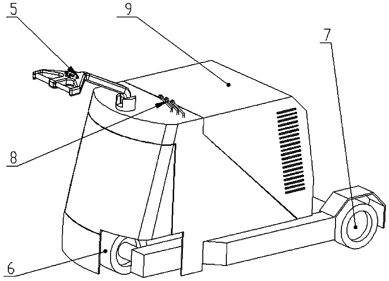 Clean room engineering color plate mounting manipulator