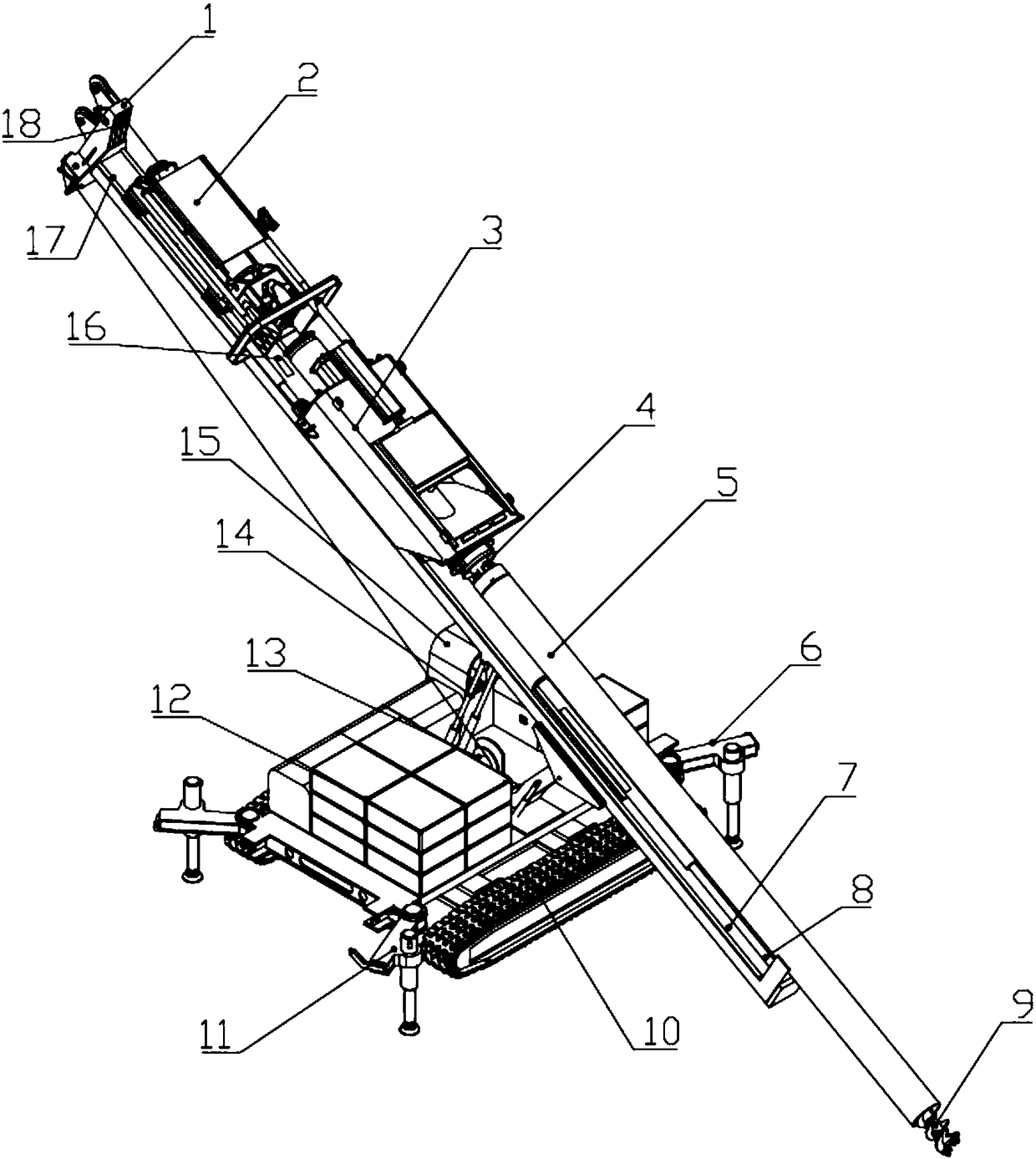 Direction-adjustable multifunctional inner-digging soil extraction pile planting device and construction method thereof