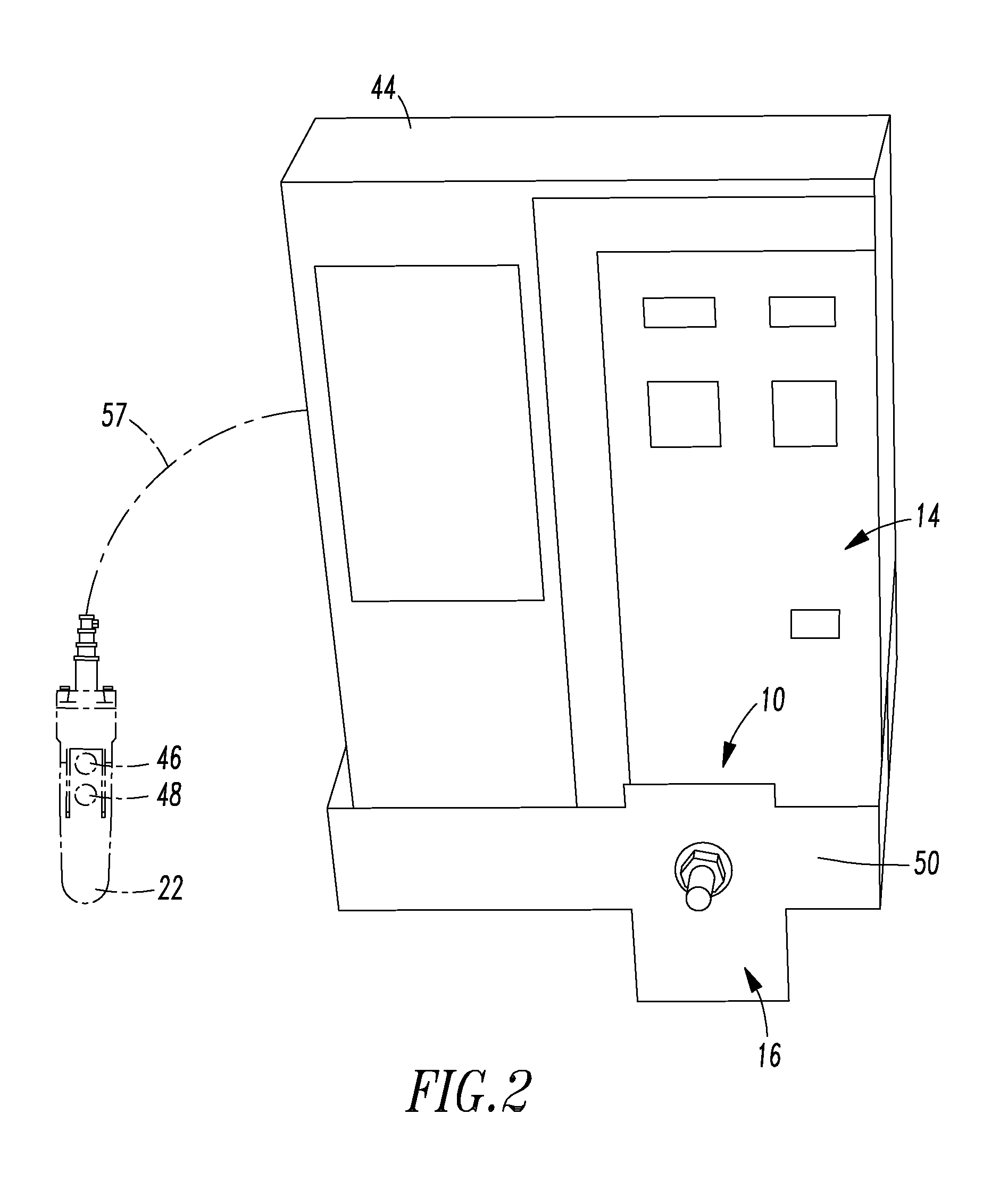 System, network protector enclosure, and automatic racking system