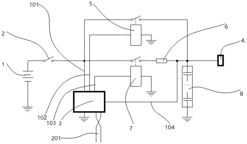 Integrated low-voltage energy storage power supply system for vehicle and control method thereof