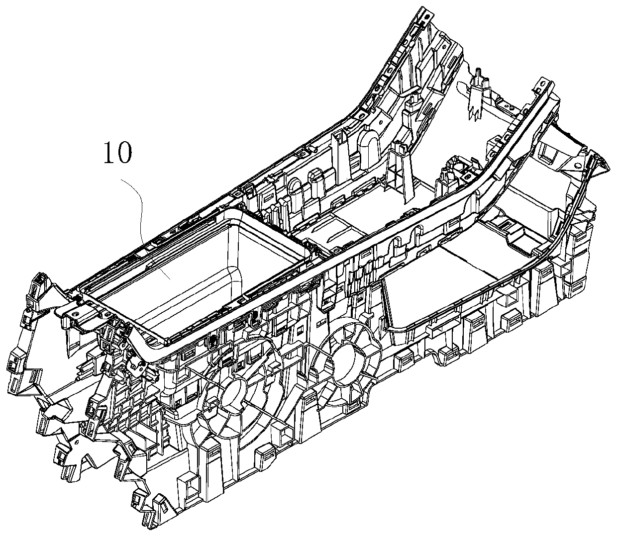 Automobile armrest box