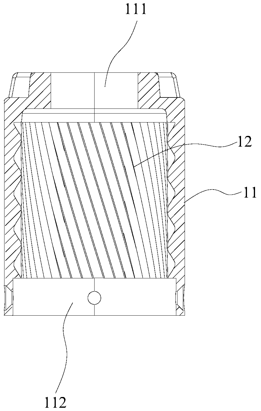 Low noise car tail box reducer