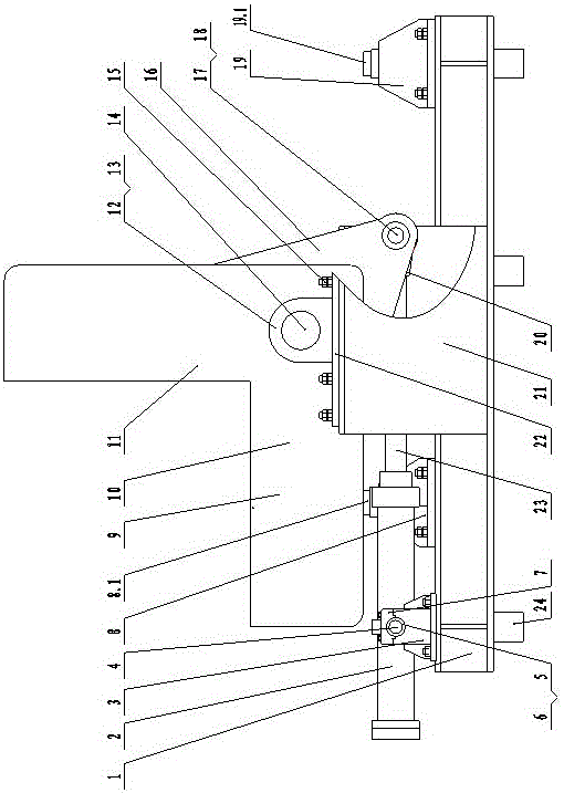 Steel coil standing machine and using method thereof