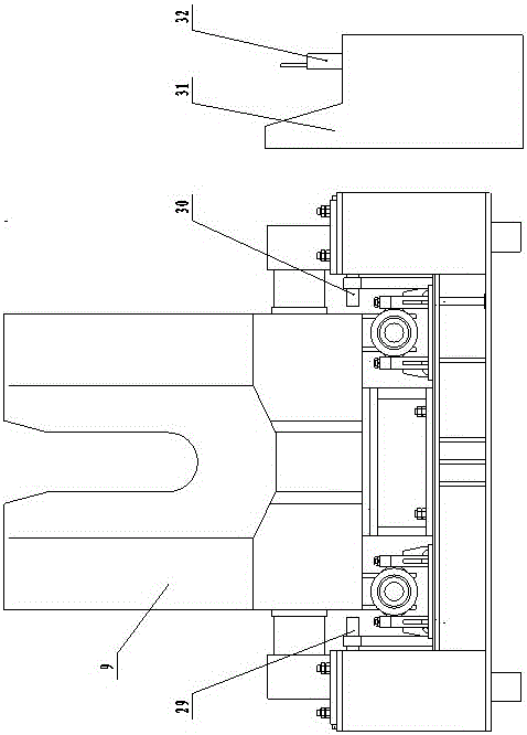 Steel coil standing machine and using method thereof