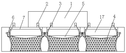 Marine fishing device with little fish filtering function