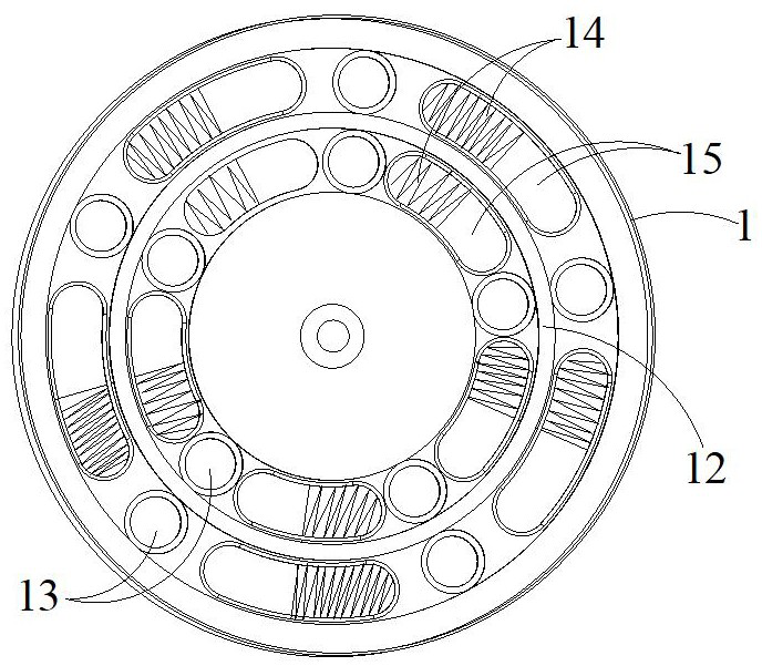 Workpiece machining conveying disc and workpiece machining conveying mechanism using workpiece machining conveying disc