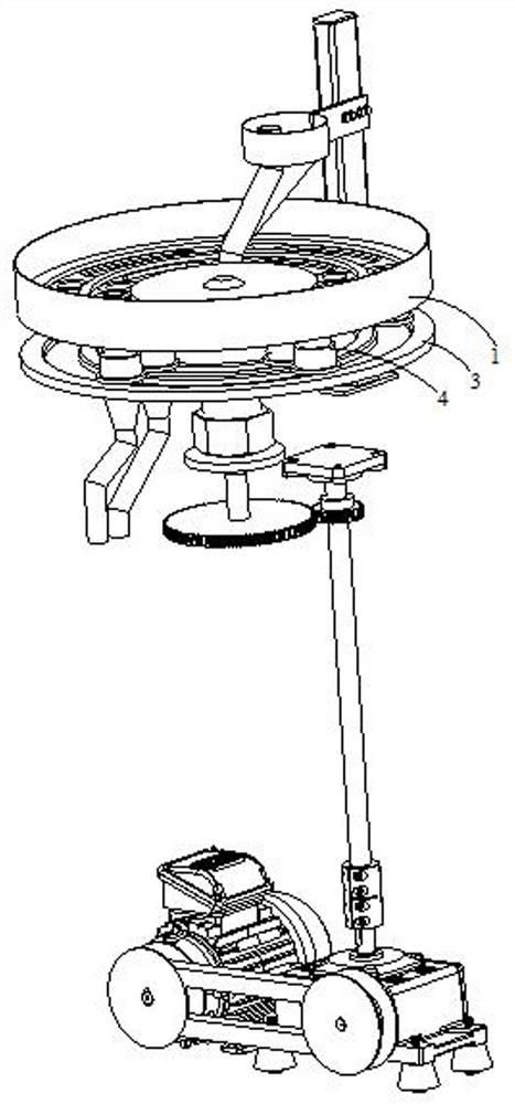 Workpiece machining conveying disc and workpiece machining conveying mechanism using workpiece machining conveying disc